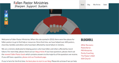 Desktop Screenshot of fallenpastor.com